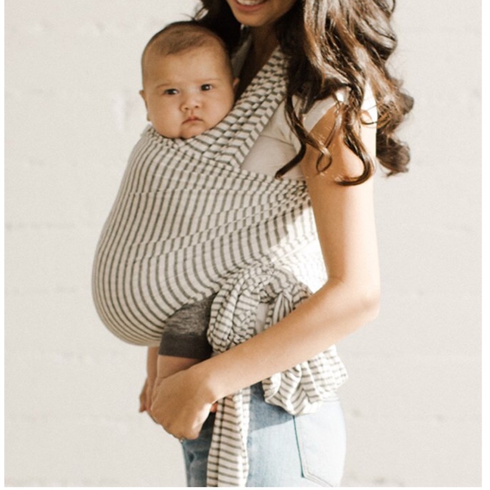 Natural and Grey Solly Baby Wrap
